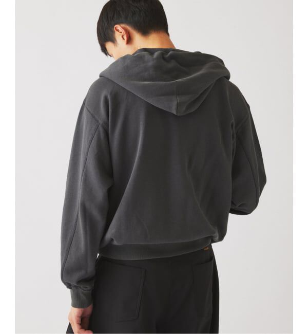 JOURNAL STANDARD relume「《予約》ピグメント ラフカット スウェット ジップパーカー」|パーカー|