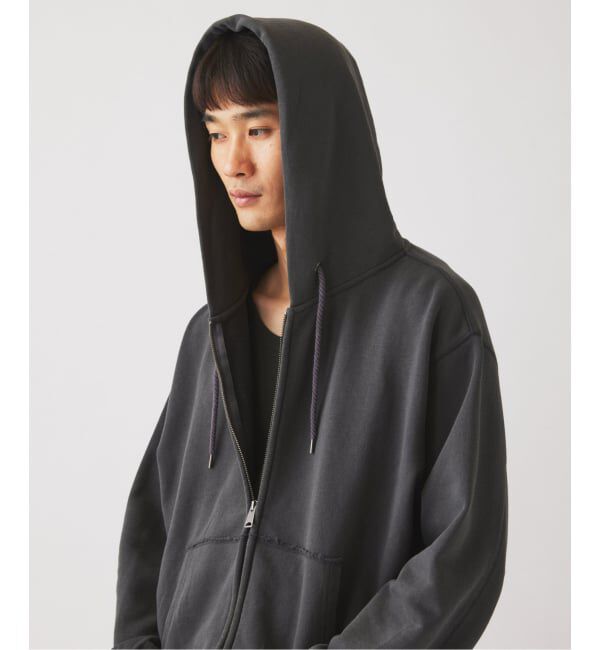 JOURNAL STANDARD relume「《予約》ピグメント ラフカット スウェット ジップパーカー」|パーカー|