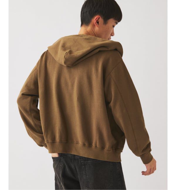 JOURNAL STANDARD relume「《予約》ピグメント ラフカット スウェット ジップパーカー」|パーカー|