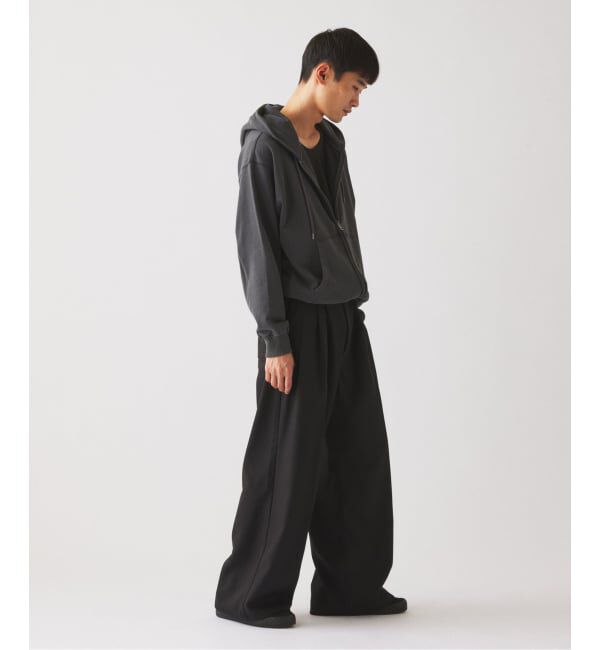 JOURNAL STANDARD relume「《予約》ピグメント ラフカット スウェット ジップパーカー」|パーカー|
