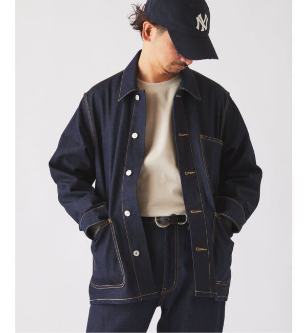 JOURNAL STANDARD relume「《予約》クラフトデニム 13.5OZ カバーオール」|デニムジャケット|