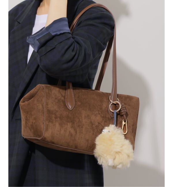 JOURNAL STANDARD relume「《予約》別注【IOMMI/イオミ】スエードボストンバッグ」|ボストンバッグ|