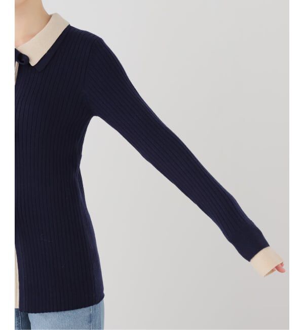 journal standard L'essage「Uhr/ウーア Color Combi Knit ニット」|ニット・セーター|