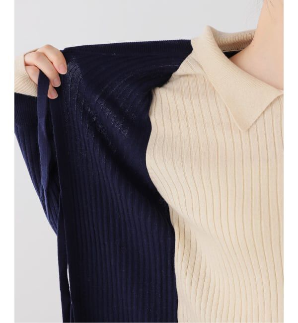 journal standard L'essage「Uhr/ウーア Color Combi Knit ニット」|ニット・セーター|
