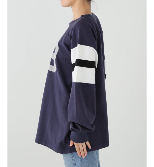 JOURNAL STANDARD「別注【MASON/メイソン】 for JS フロッキーPT フットボールTEE」|Tシャツ・カットソー|
