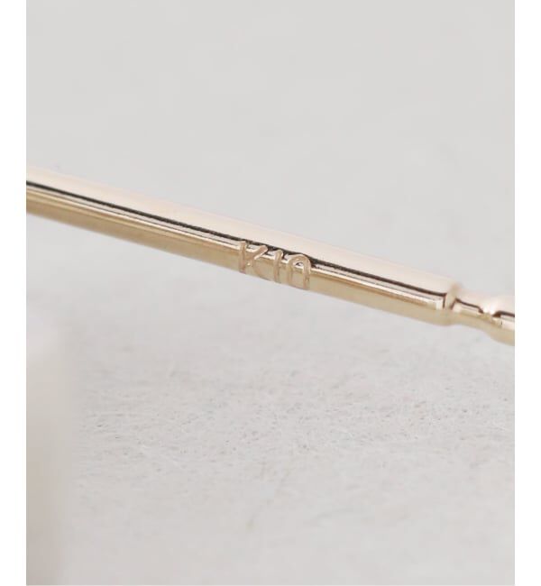 Spick and Span「《予約》【SAMH by LILAS】ホワイトトパーズラインピアス SV（両耳）」|ピアス|