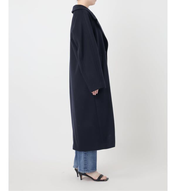 Spick and Span「《予約》S160ダブルブレスト2wayコート」|ステンカラーコート|