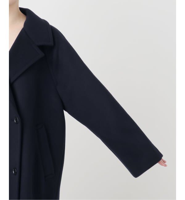 Spick and Span「《予約》S160ダブルブレスト2wayコート」|ステンカラーコート|