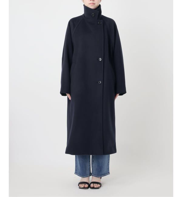 Spick and Span「《予約》S160ダブルブレスト2wayコート」|ステンカラーコート|