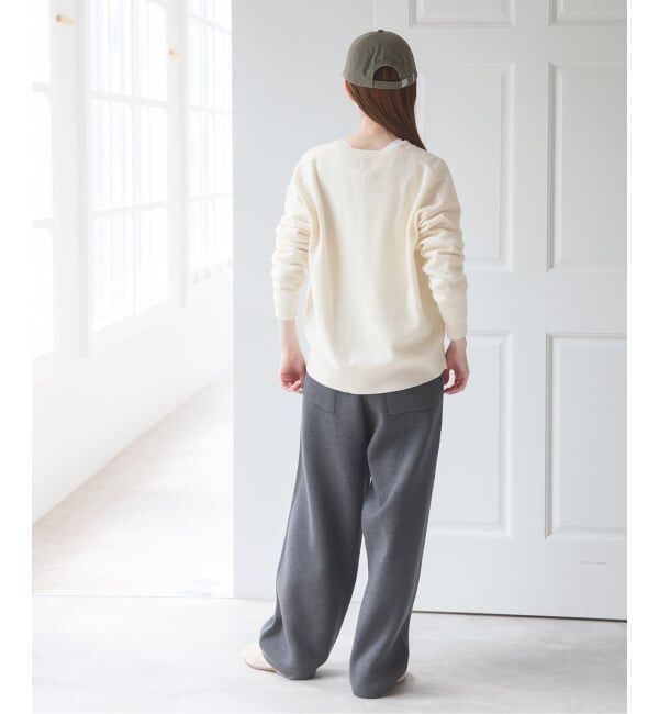 U by SPICK&SPAN「《予約》ウールVネックニット」|ニット・セーター|
