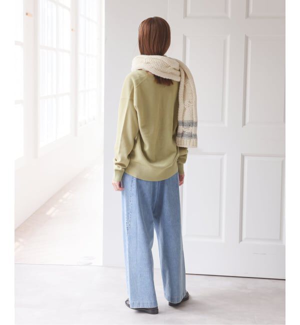 U by SPICK&SPAN「《予約》ウールVネックニット」|ニット・セーター|