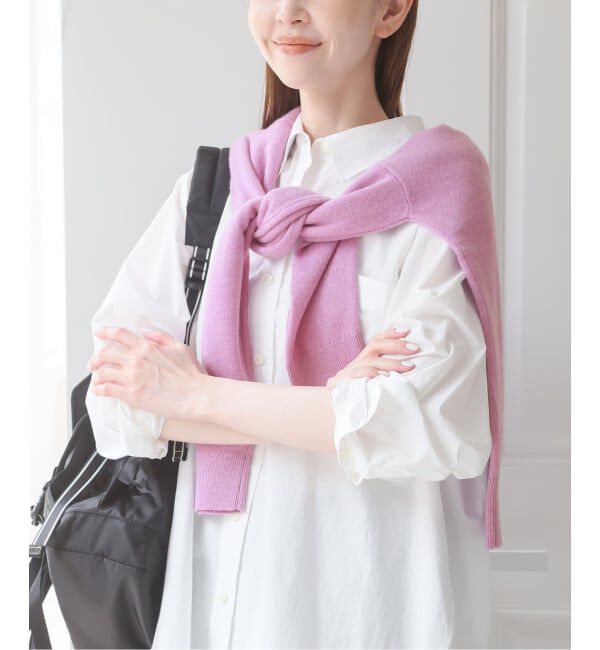 U by SPICK&SPAN「《予約》ウールVネックニット」|ニット・セーター|