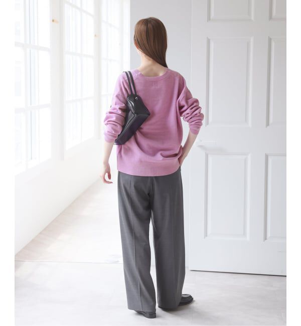 U by SPICK&SPAN「《予約》ウールVネックニット」|ニット・セーター|