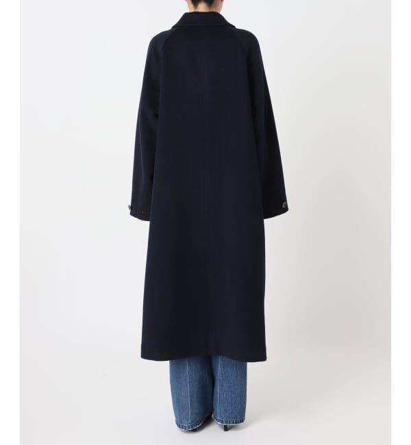 U by SPICK&SPAN「《予約》マオカラーロングコート」|ステンカラーコート|