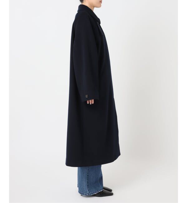 U by SPICK&SPAN「《予約》マオカラーロングコート」|ステンカラーコート|