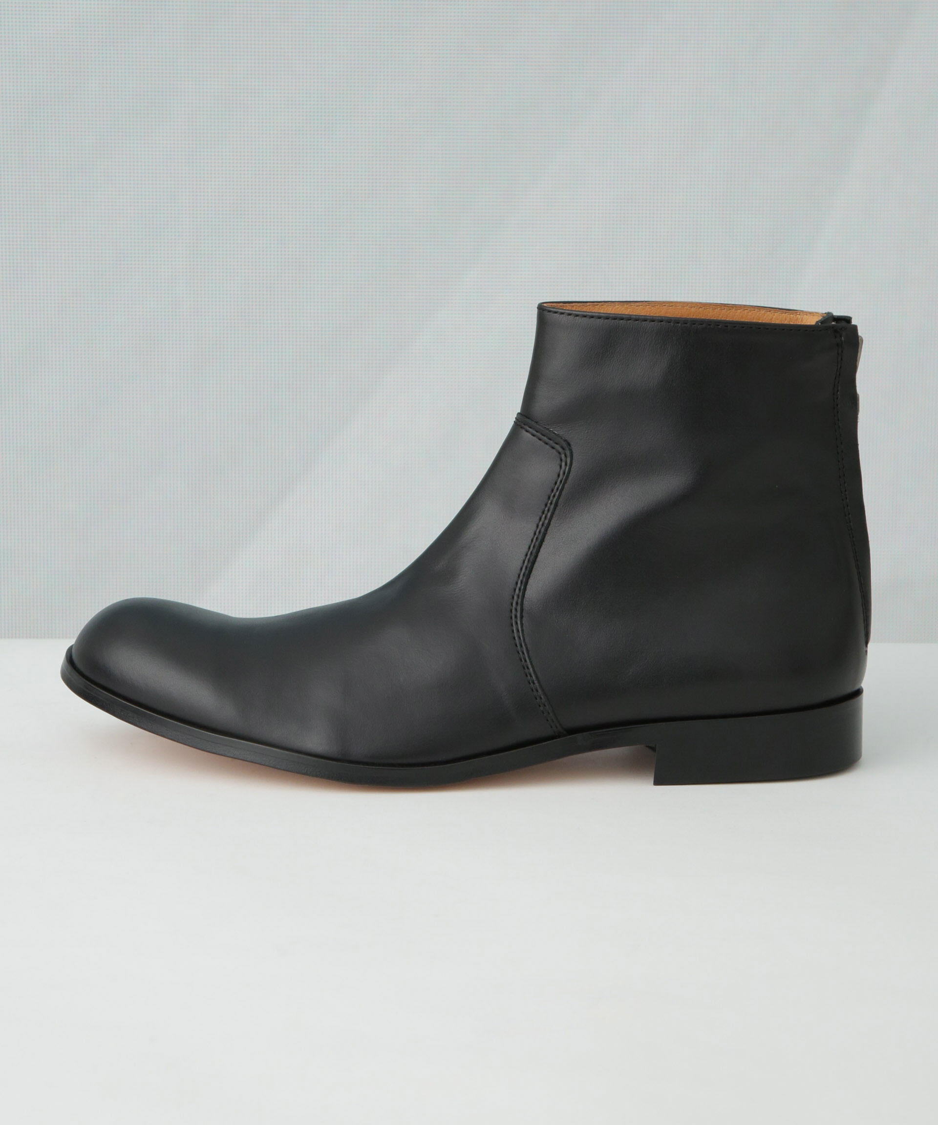 NANO universe「PADRONE THE STANDARD LINE/別注 BACK ZIP BOOTS / バックジップブーツ」|ショートブーツ|