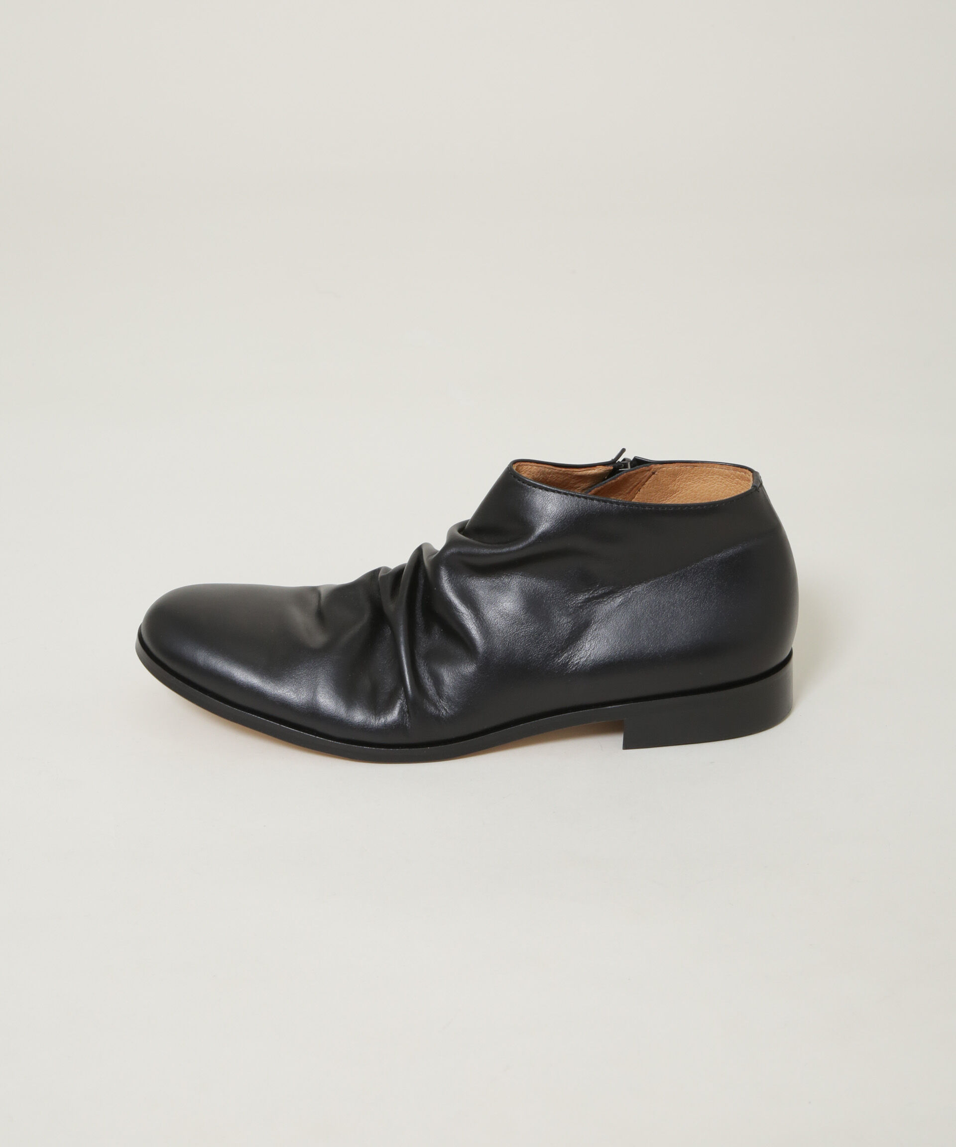 NANO universe「PADRONE THE STANDARD LINE/別注SHORT SIDE ZIP BOOTS/ショートブーツ」|ショートブーツ|
