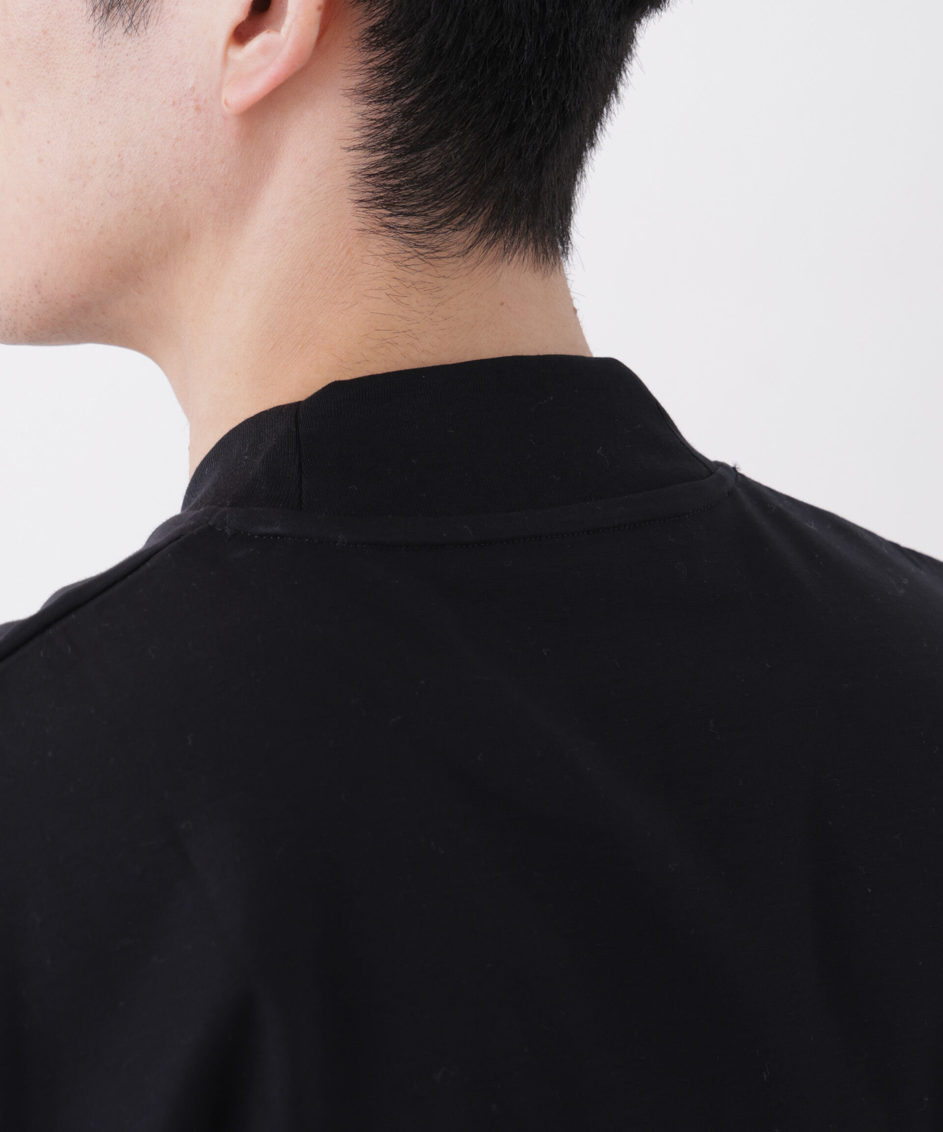 NANO universe「ジャケT(R) プレミアム クルーネック 長袖」|Tシャツ・カットソー|