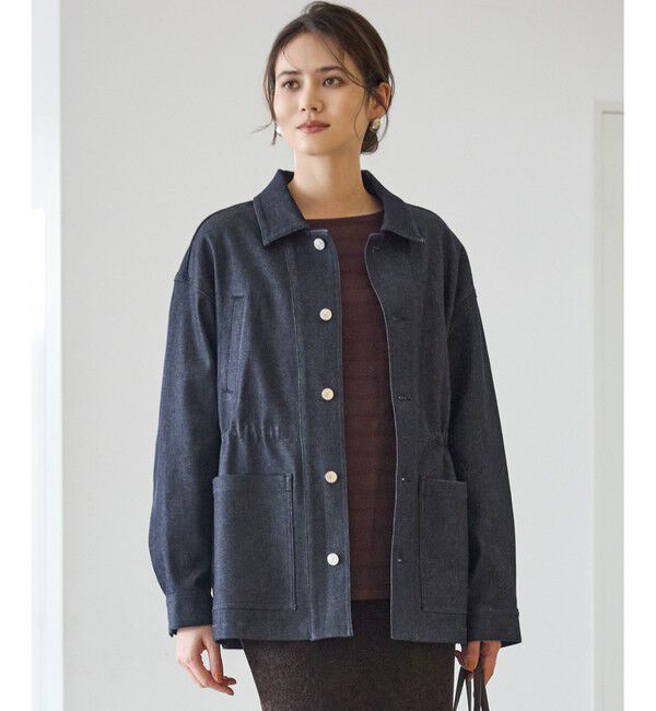 23区「【SLOW/一部店舗限定】SLOW DENIM ワークジャケット」|その他|インディゴ系