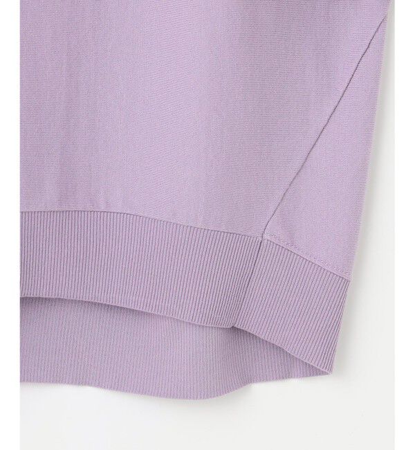 ANY SIS「【CICA加工・選べる9色展開】クルーネックバックスリット ニット」|ニット・セーター|