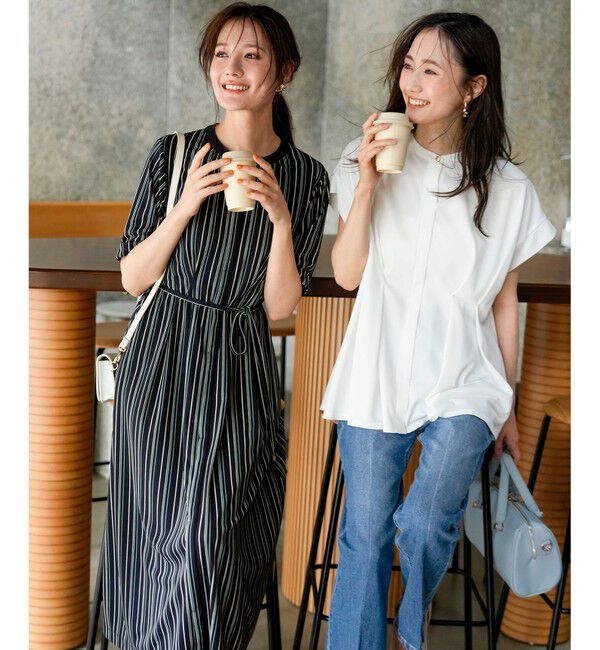 ANY SIS「カナパウエストタック プルオーバー」|Tシャツ・カットソー|