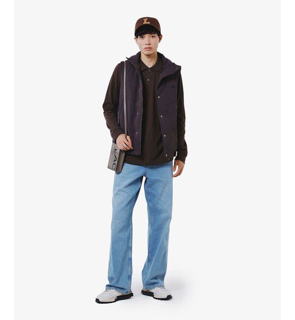 LACOSTE「バーチカルスマホバッグ」|ショルダー・メッセンジャー|