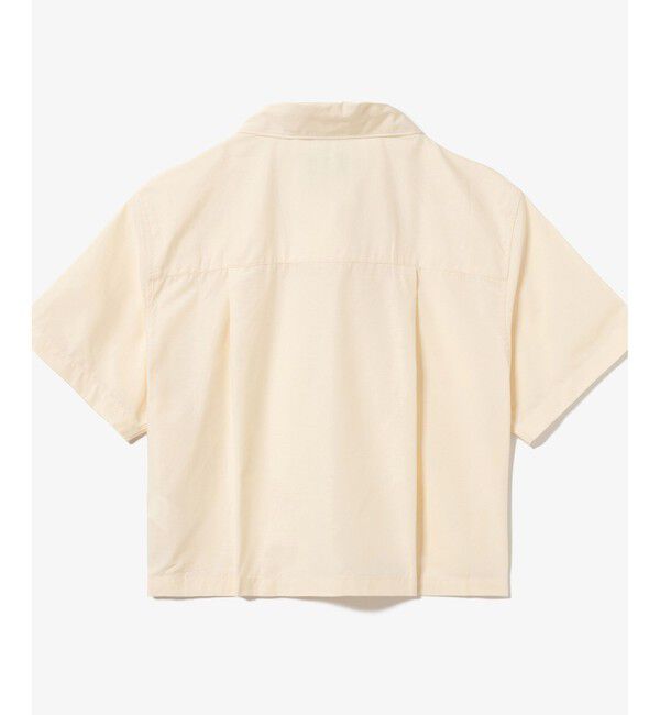 LACOSTE「ドライタッチ クロップ ハーフスリーブシャツ」|シャツ・ブラウス|