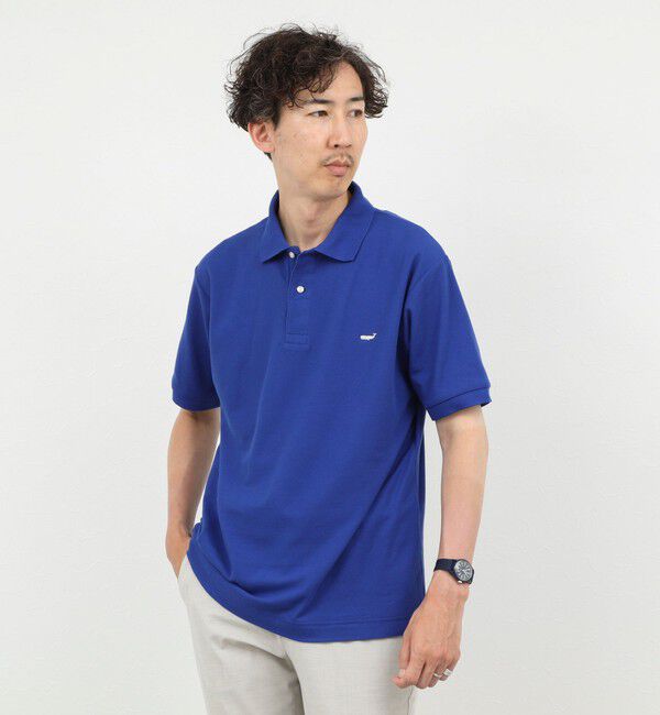 NOLLEY'S goodman「【BECシリーズ】【WEB限定】《ビジカジ対応》クジラ刺繍 ドライカノコユーティリティポロシャツ 26SS」|ポロシャツ|