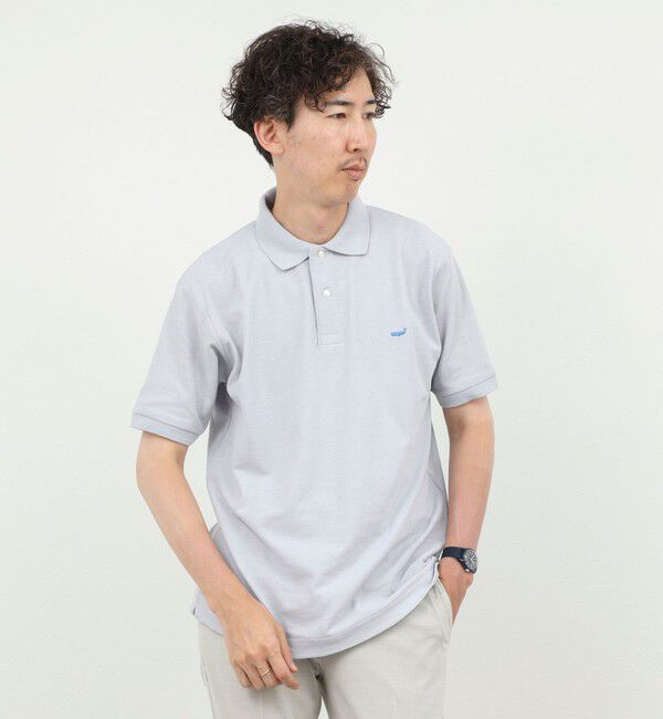 NOLLEY'S goodman「【BECシリーズ】【WEB限定】《ビジカジ対応》クジラ刺繍 ドライカノコユーティリティポロシャツ 26SS」|ポロシャツ|