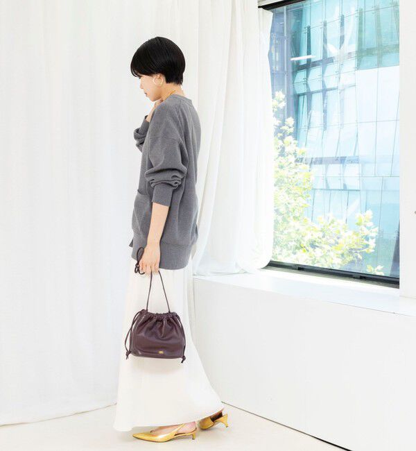NOLLEY'S sophi「【EC限定】《手洗い可能》総針ビックVネックカーディガン」|カーディガン|