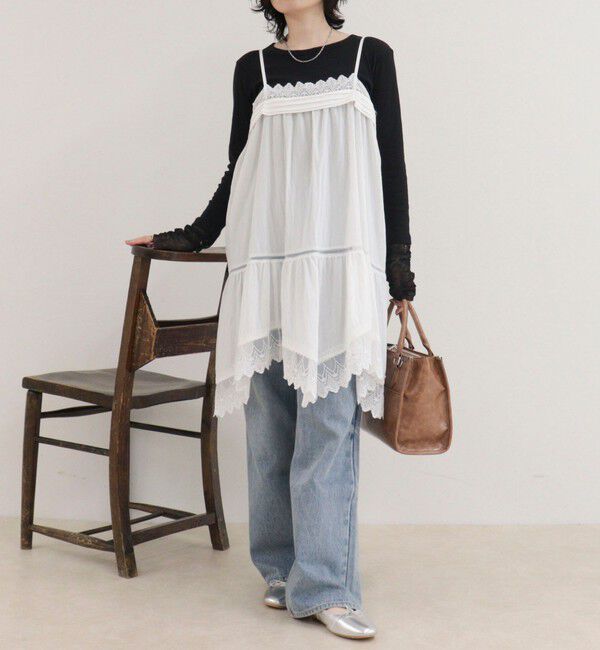 fredy emue「レイヤードスリーブロンTシャツ」|Tシャツ・カットソー|