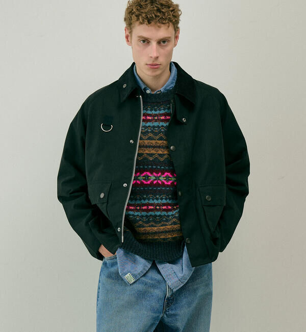  「orSlow | シャンブレー フラップポケットワークシャツ MEN」|シャツ・ブラウス|