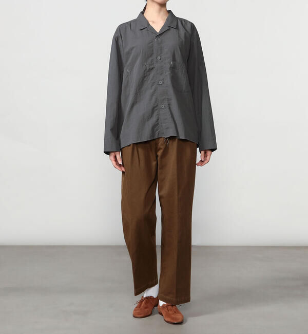 「MORIKAGE SHIRT KYOTO |〈別注〉オープンカラーシャツ WOMEN」|シャツ・ブラウス|