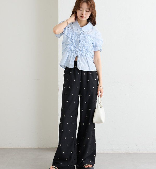  「シャーリングシェイプシャツ」|シャツ・ブラウス|