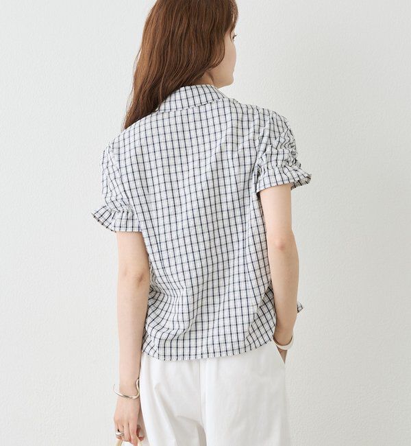  「シャーリングシェイプシャツ」|シャツ・ブラウス|