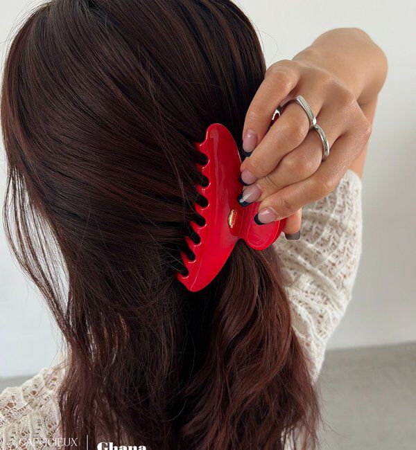  「【Ghana &times; LE'MAGE コラボ】ヘアクリップ」|リング|