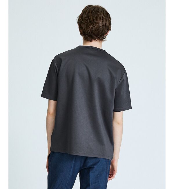 ABAHOUSE「【近藤紡績所】ARMONICOS クルーネックTシャツ / 半永久光沢」|Tシャツ・カットソー|