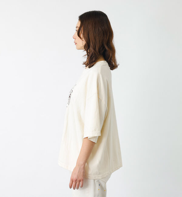 Rouge vif「【PARROTT CANVAS/パロットキャンバス】グラフィックTシャツ　デラン」|Tシャツ・カットソー|