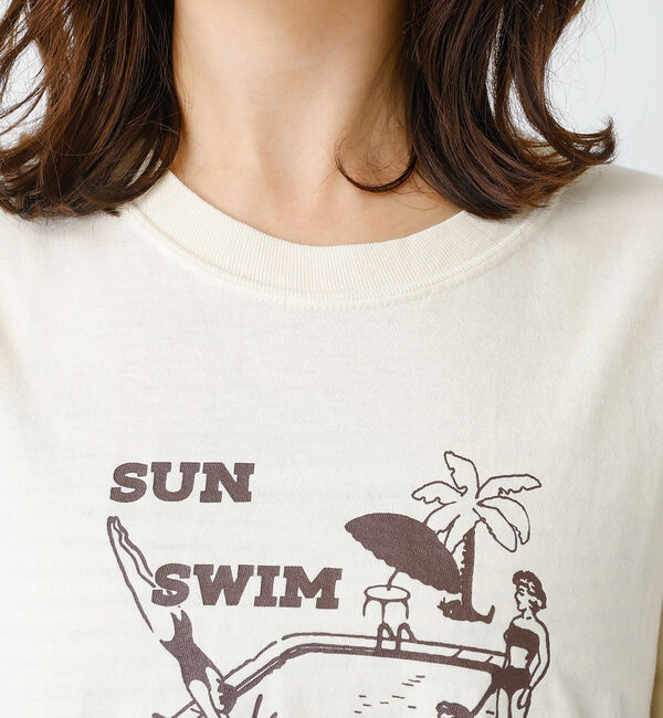 Rouge vif「【PARROTT CANVAS/パロットキャンバス】グラフィックTシャツ　デラン」|Tシャツ・カットソー|
