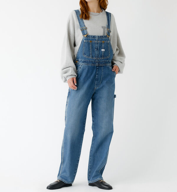 Rouge vif「【LEE / リー】TAPERED OVERALL / テーパードオーバーオール」|オールインワン|インディゴ