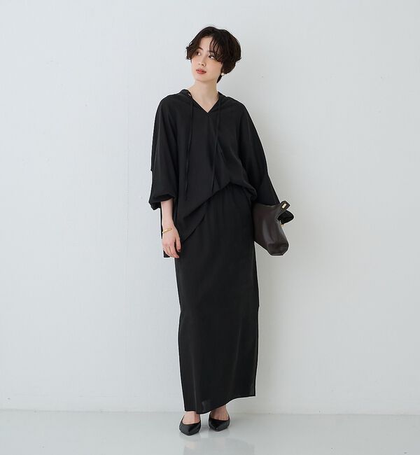 Rouge vif「【セットアップ対応】フィブリルスキッパーブラウス」|シャツ・ブラウス|