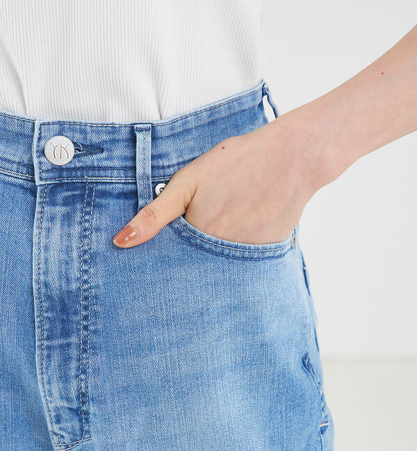 qualite「【YANUK】Joanストレートデニムパンツ」|デニム|