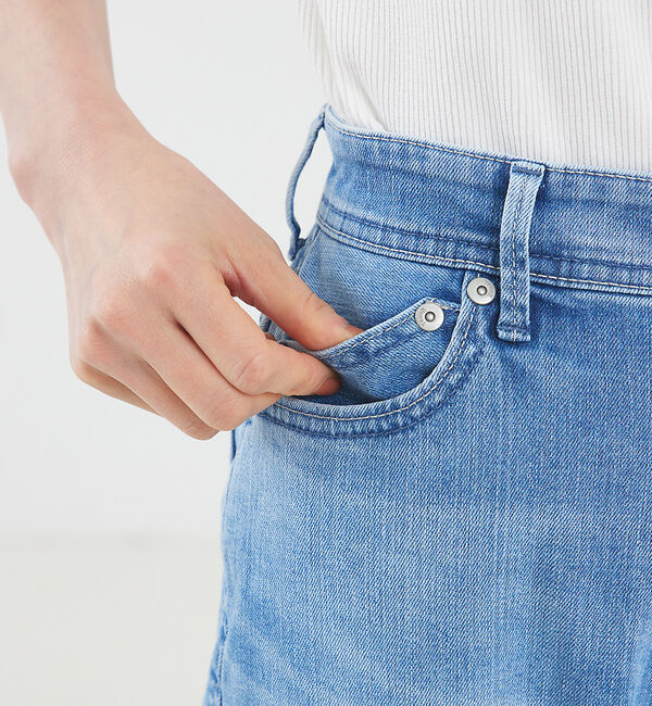 qualite「【YANUK】Joanストレートデニムパンツ」|デニム|