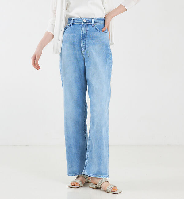 qualite「【YANUK】Joanストレートデニムパンツ」|デニム|