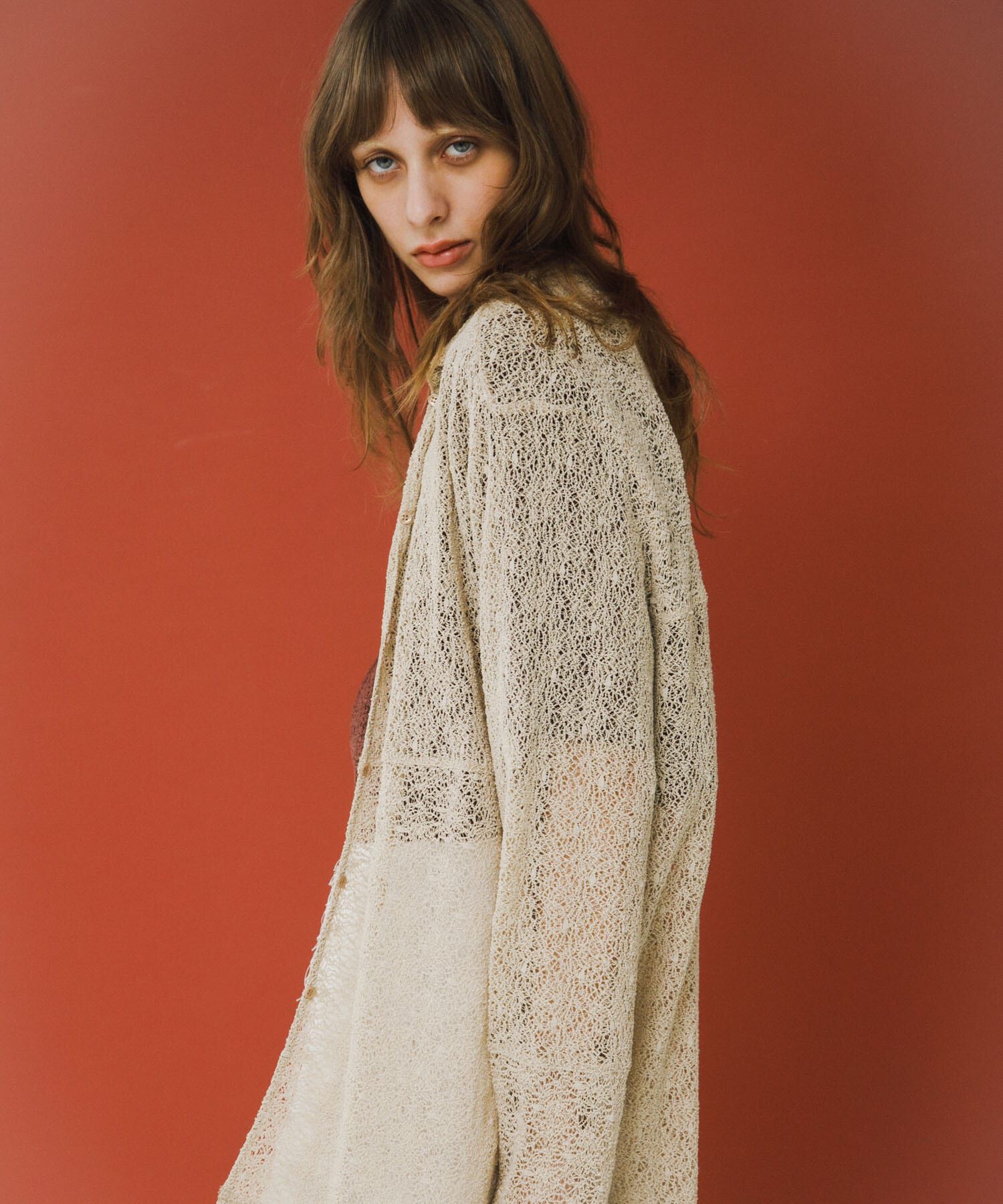 LAATO「melon lace shirts」|シャツ・ブラウス|ライトブラウン