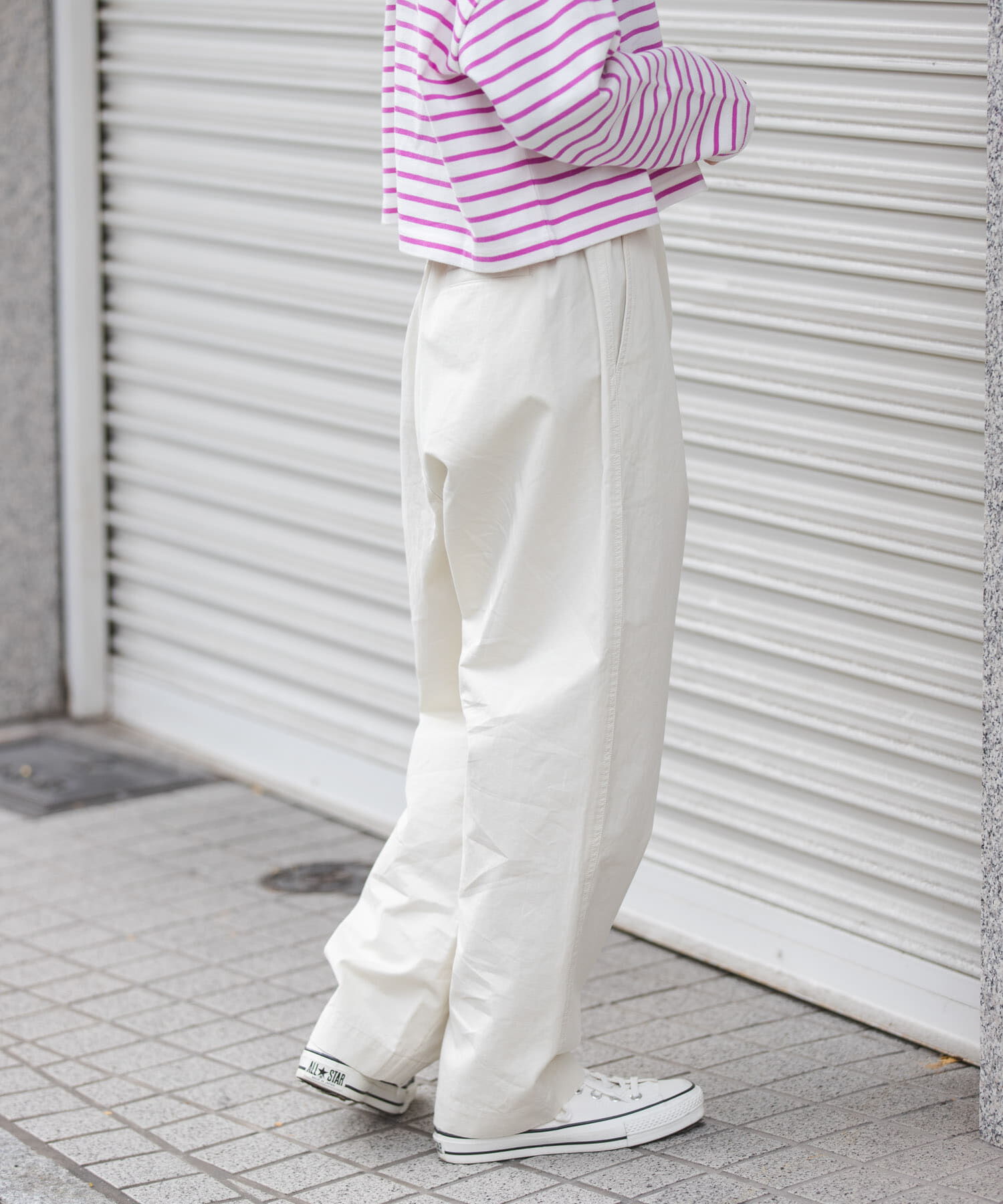 URBAN RESEARCH DOORS「FORK&SPOON　コットンツイルカーブパンツ」|その他|