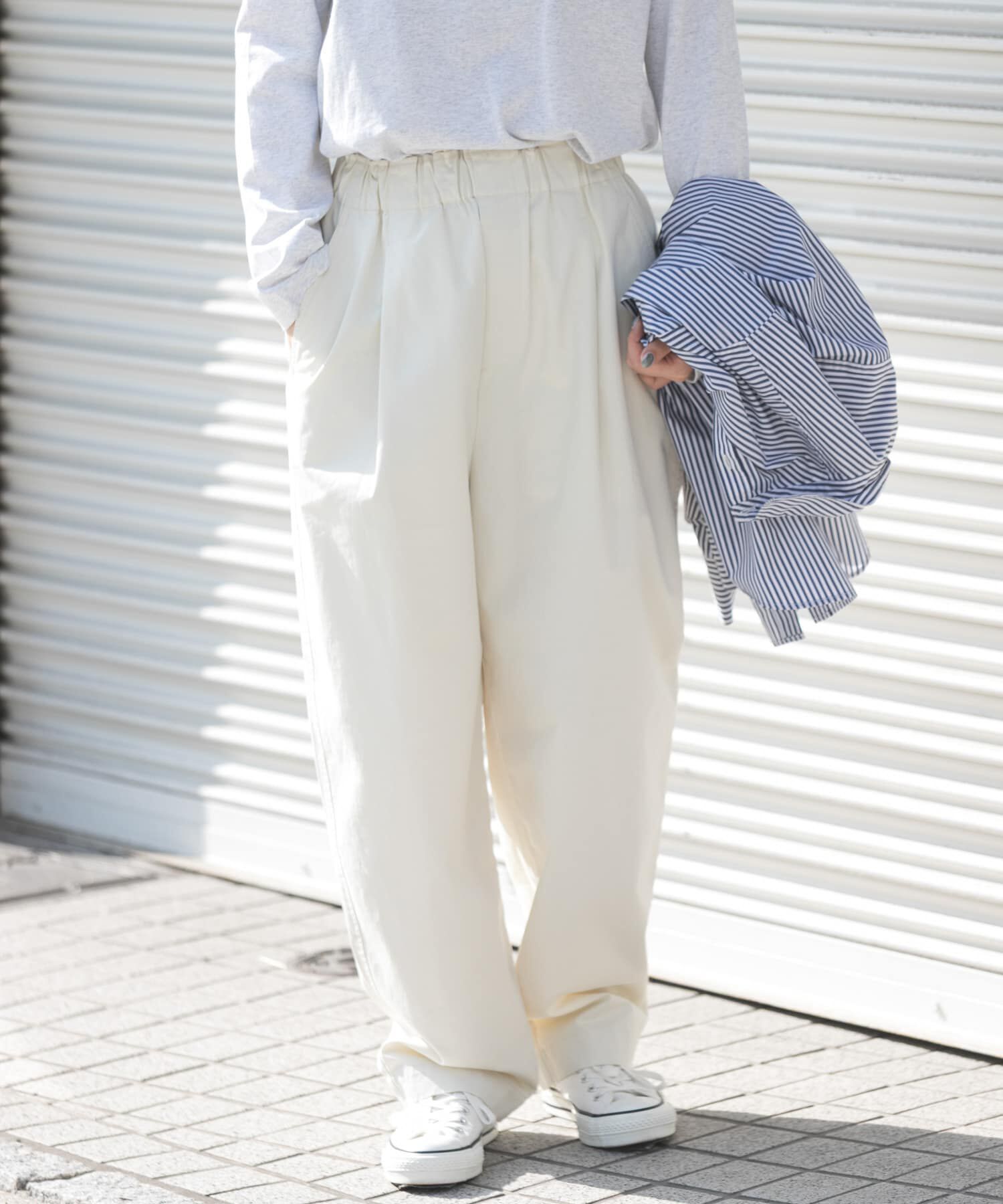 URBAN RESEARCH DOORS「FORK&SPOON　コットンツイルカーブパンツ」|その他|