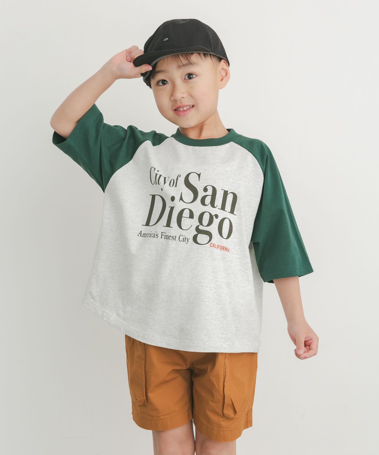 URBAN RESEARCH DOORS「ロゴプリントラグランTシャツ(KIDS)」|その他|