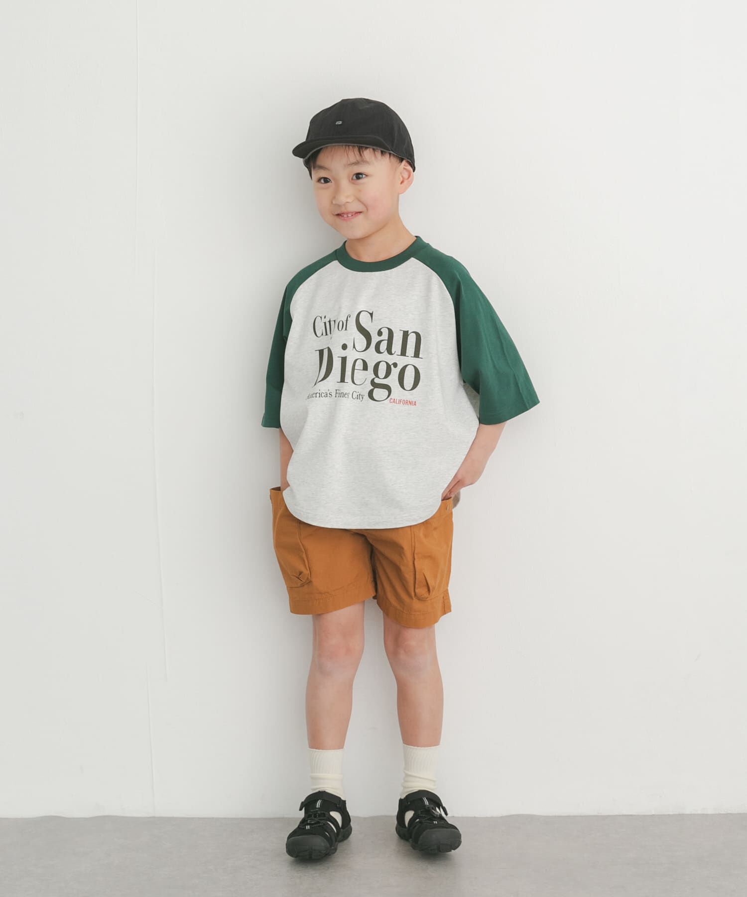URBAN RESEARCH DOORS「ロゴプリントラグランTシャツ(KIDS)」|その他|