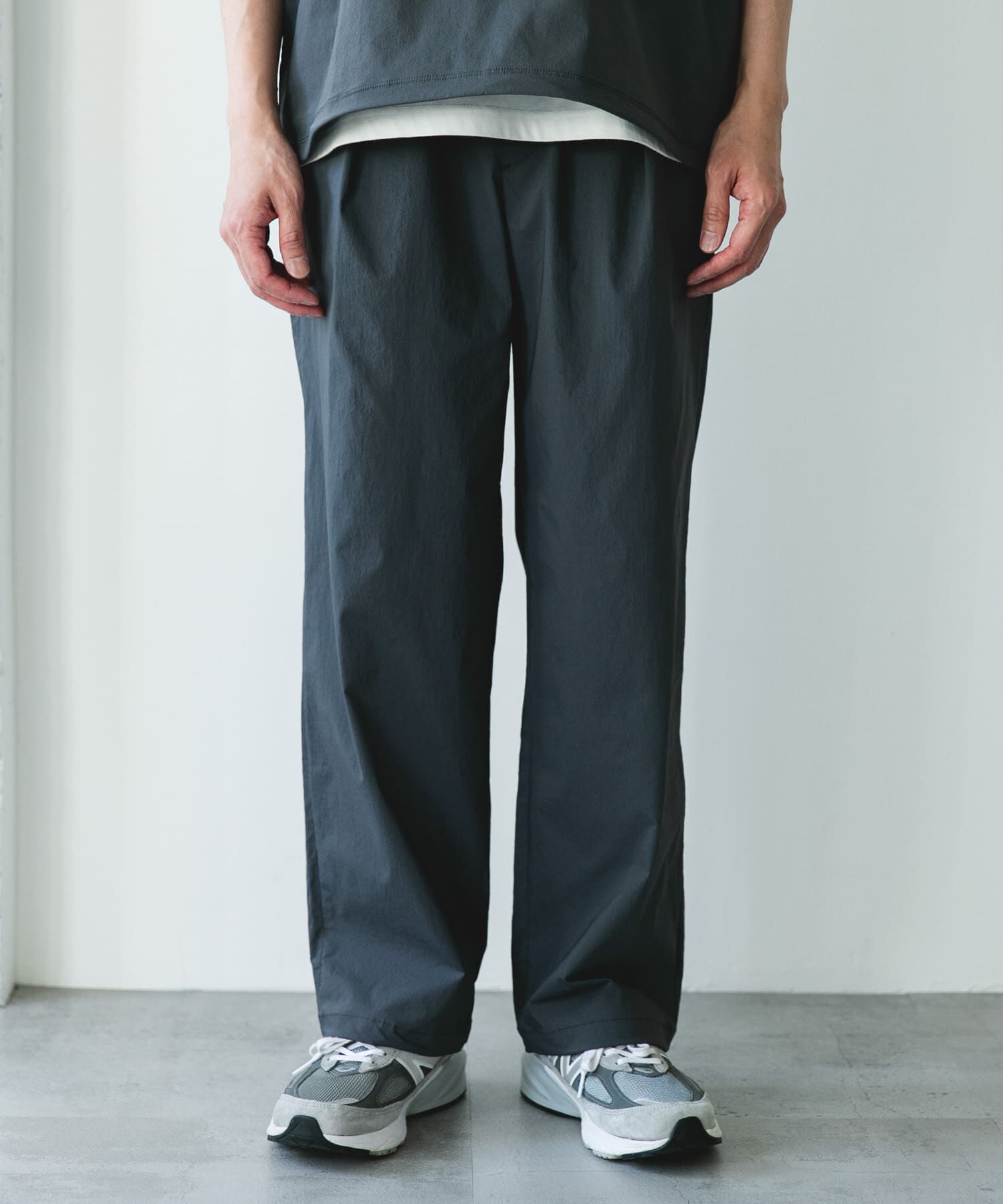 URBAN RESEARCH DOORS「『UVカット/接触冷感/吸水速乾』ストレッチクロスイージーパンツ」|その他|